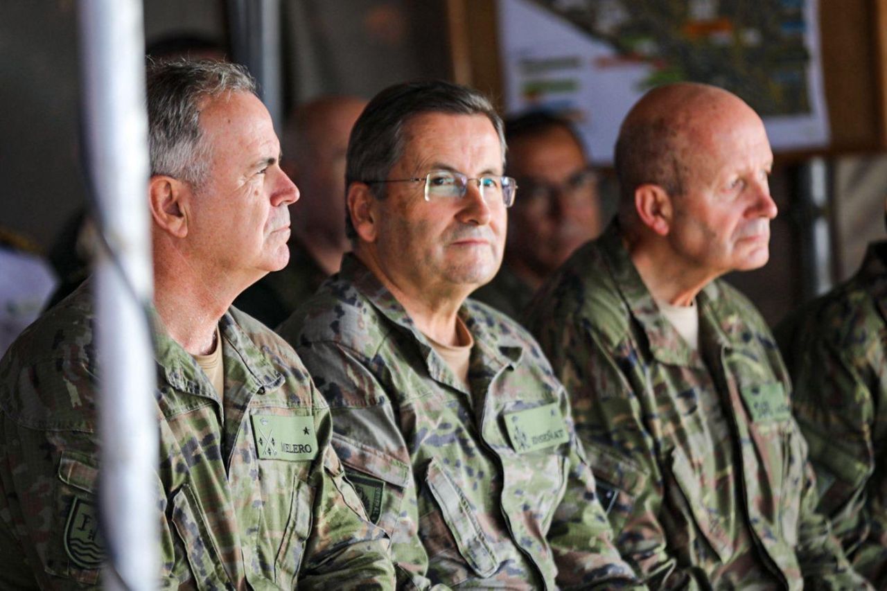 El JEME preside el Día del Visitantes Distinguidos del Ejercicio “Atlas2025”