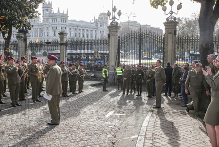 Inauguración del tradicional belén en el Palacio de Buenavista