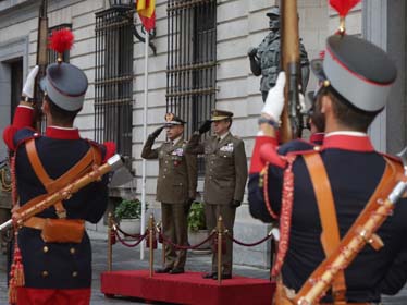 Visita oficial del JEME de Italia