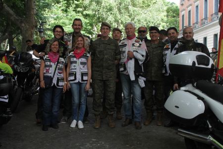 La Marcha Motera en el Cuartel General