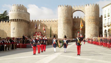 Los intendentes celebraron su Patrona en Ávila