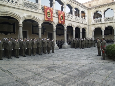 El JEME visita la Academia de Artillería en Segovia