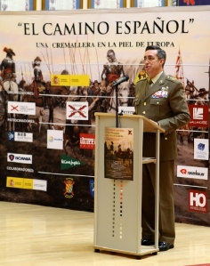 Inaguración de la exposición sobre el Camino Español