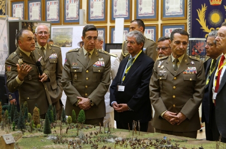 Inaguración de la exposición sobre el Camino Español