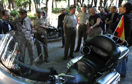 Marcha motera Ejército de Tierra 2014