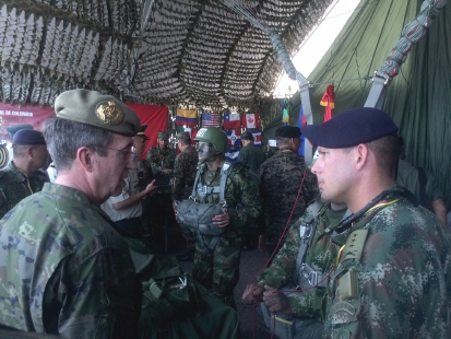 Conferencia de Ejércitos americanos en Colombia