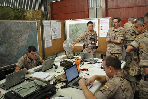 Ejercicio Redeo en el Cuartel General de Fuerzas Ligeras