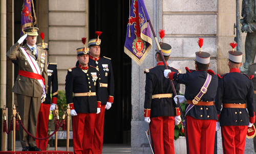 Jura de Bandera de personal civil en el Cuartel General del Ejército el 15 de junio de 2013