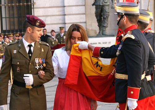 Jura de Bandera de personal civil en el Cuartel General del Ejército el 15 de junio de 2013