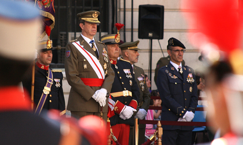 Jura de Bandera de personal civil en el Cuartel General del Ejército el 15 de junio de 2013