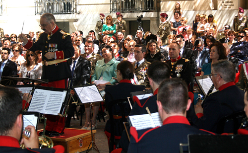 Jura de Bandera de personal civil en el Cuartel General del Ejército el 15 de junio de 2013