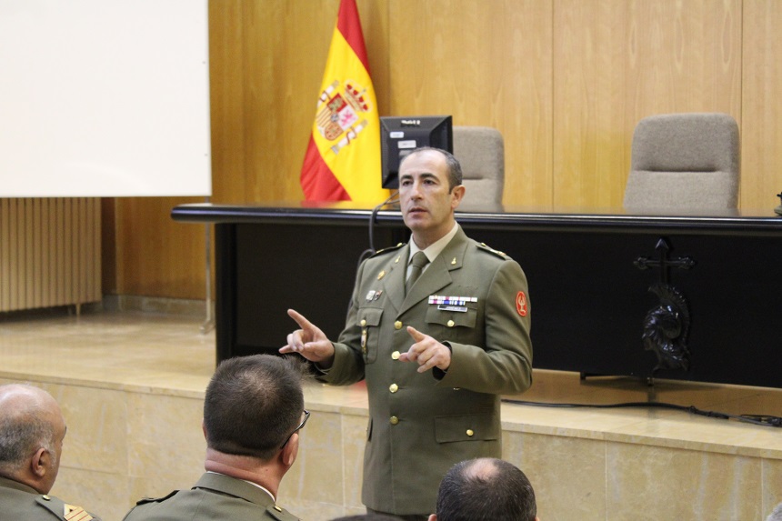 Discurso del suboficial mayor del Ejército de Tierra