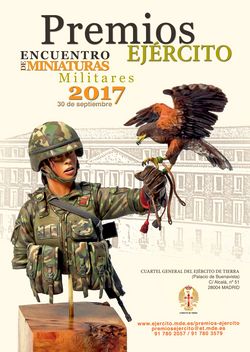 Cartel Certamen Miniaturas 2017