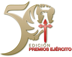 logo 50 aniversario premios Ejército