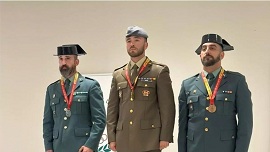 Entrega de medallas.