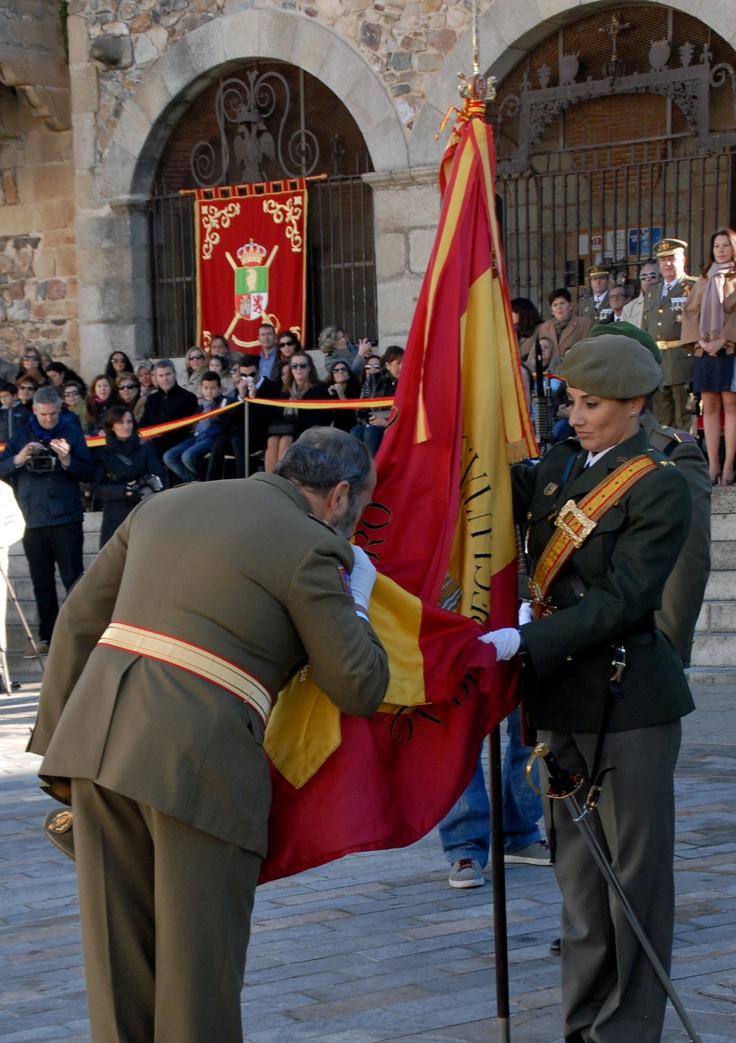 DESPEDIDA DE LA BANDERA