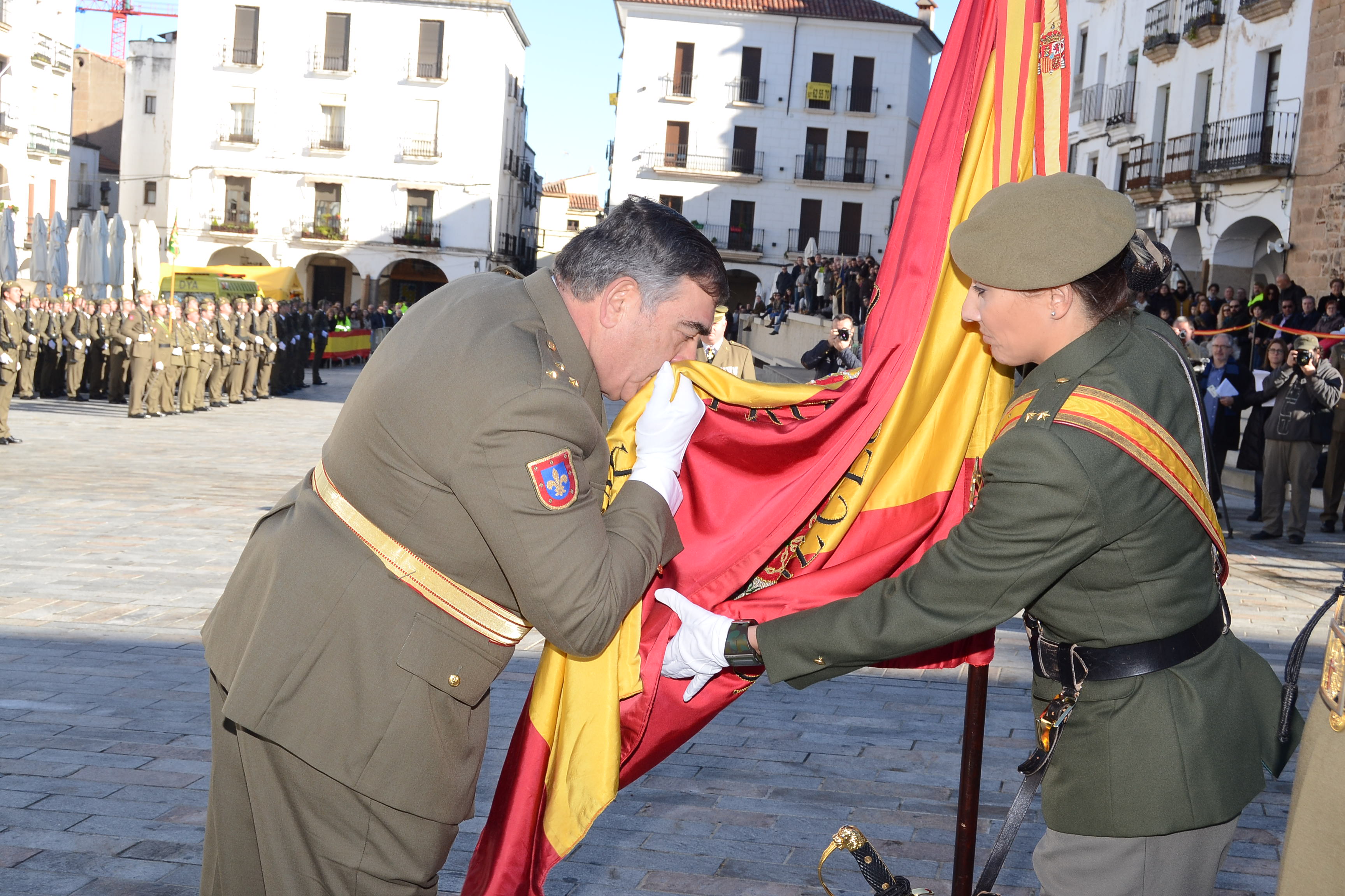 DESPEDIDA DE LA BANDERA