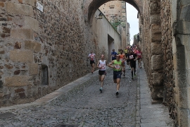 PARTE DEL RECORRIDO DE LA CARRERA