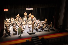 Concierto de música militar