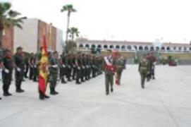 El General Puentes pasa revista a la Formación