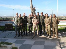 Despedida de la visita