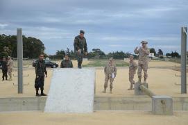 En la zona de Instrucción y Adiestramiento
