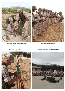 Prácticas de distintas especialidades