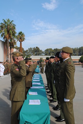 Entrega de títulos de soldado (Foto:CEFOT 2)