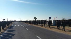 Marcha de 12 km (Foto:CEFOT 2)