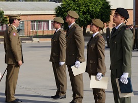 Entrega de diplomas a los números 1 (Foto:CEFOT 2)