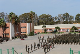 Acto de constitución del Batallón de alumnos (Foto:CEFOT 2)