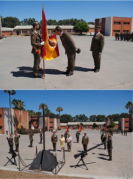 Despedida de la Bandera y Acto de homenaje a los que dieron su vida por España