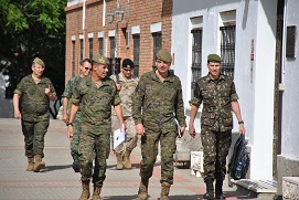 Recorriendo las instalaciones