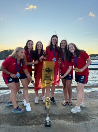 Jugadoras de la Asociacion Deportiva Pinatarense