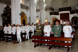 Misa con motivo de la Patrona del Cuerpo Militar de Sanidad.