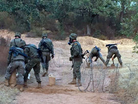Fortificación en ambiente NBQ.