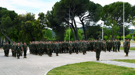 Coronel dando novedades.