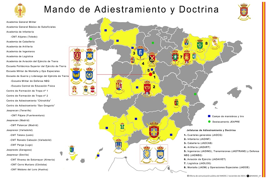 Cuadro Mapa de Unidades