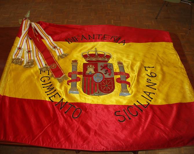 Bandera del Regimiento