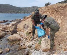 Limpieza de playas en colaboración con el Ibanat