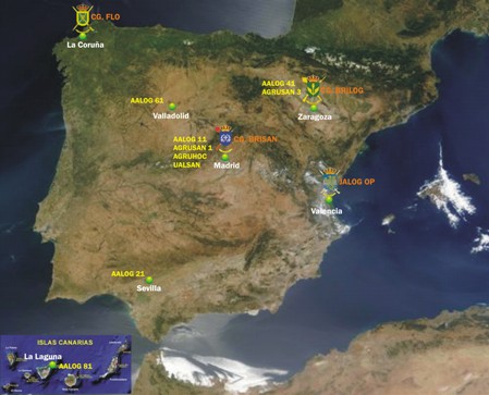 Situación Unidades de la Fuerza Logística Operativa