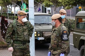 El general Armada recibe novedades