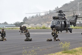 Desembarque de helcóptero