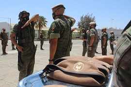 Entrega de boina en Fuerteventura