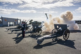 Salva de la Batería de Honores
