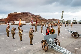 Homenaje a los que dieron su vida por España