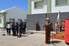 Alocución del Coronel Royo y Autoridades Civiles