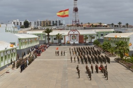 Instantánea de la parada militar.