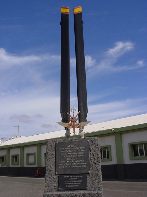 Monumento accidente de helicóptero