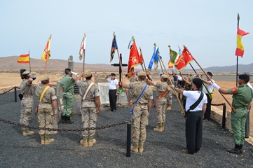 11ABR. Homenaje paracaidistas Tefía